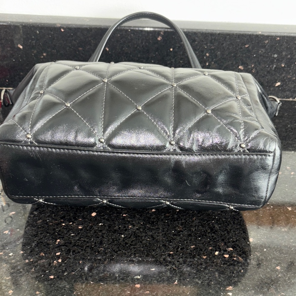 Coach Kelsey Quilted Leather Satchel Handbag F13951 - Picture 6 of 13
